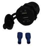 Race Sport Lighting Dual Port USB Adapter (MPN: RS50782)
