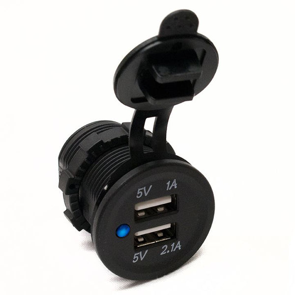 Race Sport Lighting Dual Port USB Adapter (MPN: RS50782)