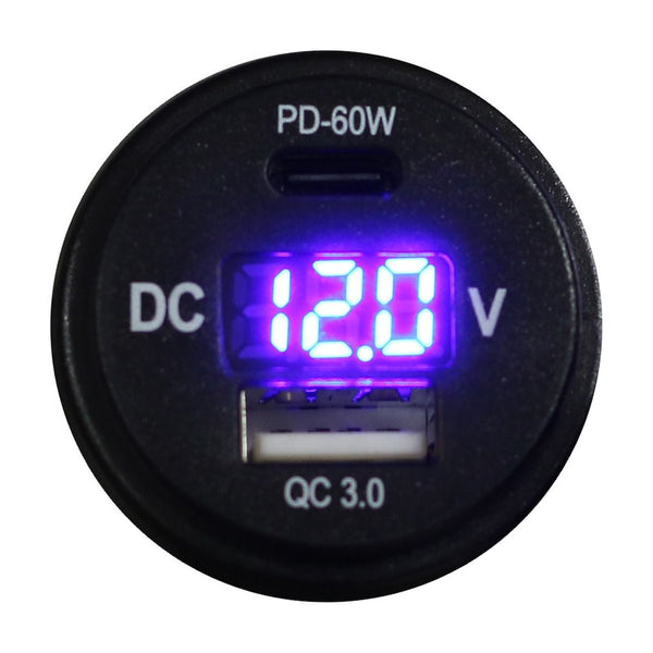 Race Sport Lighting USB Outlet (MPN: RS51915B)