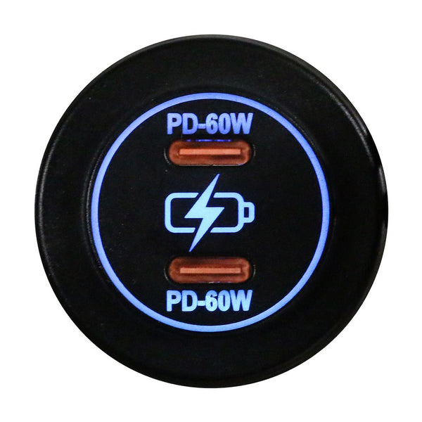 Race Sport Lighting USB Outlet (MPN: RS51921B)