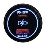 Race Sport Lighting USB Outlet (MPN: RS51927B)
