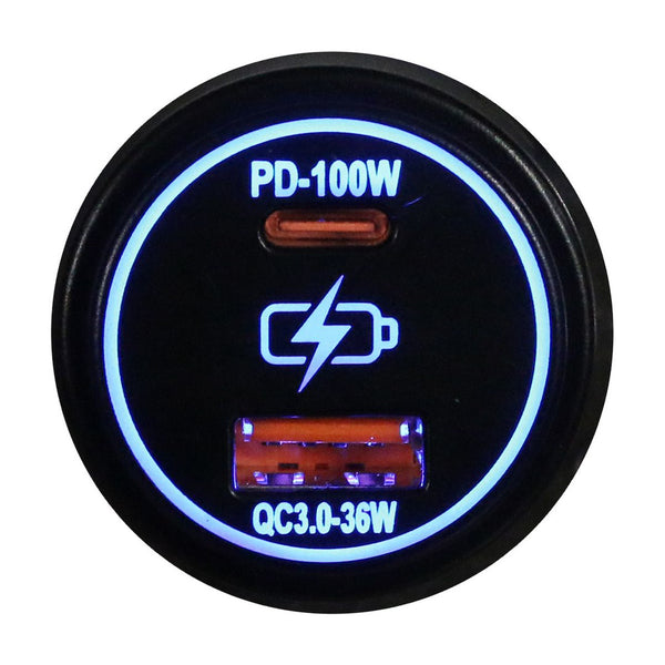 Race Sport Lighting USB Outlet (MPN: RS51927B)