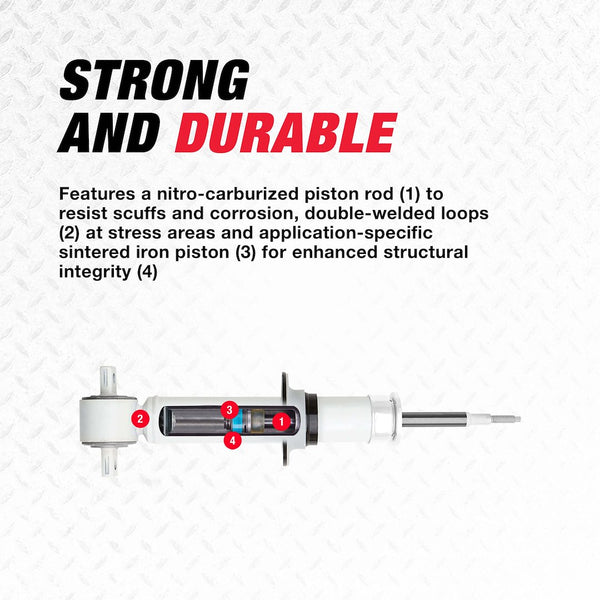Rancho RS5000X Nitrogen Gas Charged Shock Absorber (MPN: RS55785)
