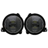 Race Sport Lighting 9 Inch LED RGBW Headlight Kit (MPN: RS9RGBW)