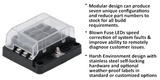 Egis Fuse Block With LED Indicators (MPN: 8028)