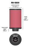 K&N Universal Air Filter (MPN: RU-2820)