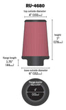 K & N Filters Air Filter (MPN: RU-4680)