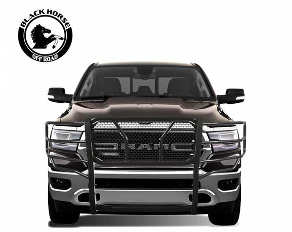 Black Horse Off Road Grille Guard (MPN: RU-DORA09-B)