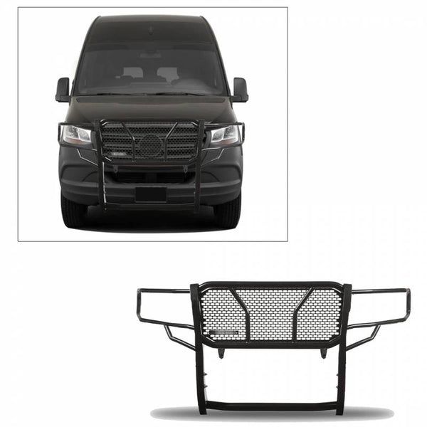 Black Horse Off Road Grille Guard (MPN: RU-DOSP19-B)
