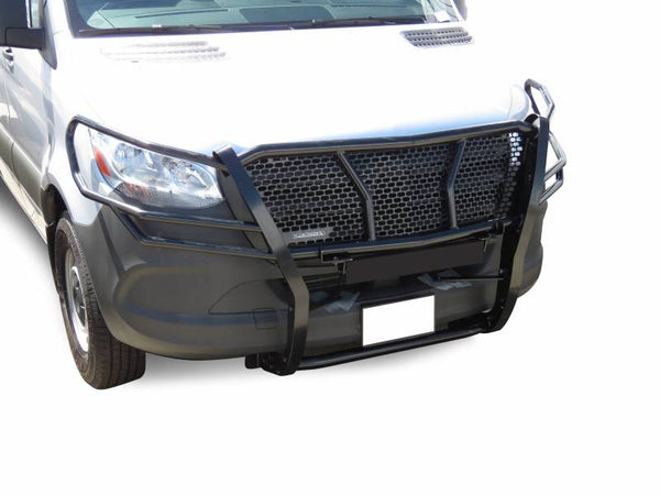 Black Horse Off Road Grille Guard (MPN: RU-DOSP19-B)