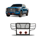 Black Horse Off Road Grille Guard (MPN: RU-FOF116-B-PLR)