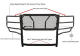 Black Horse Off Road Grille Guard (MPN: RU-FOF116-B-PLR)