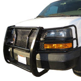 Black Horse Off Road Grille Guard (MPN: RU-GV02MA-B)