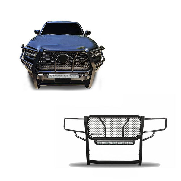Black Horse Off Road Grille Guard (MPN: RU-TOTA16-B-KIT)