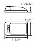 Optronics RV Interior Ceiling Light (MPN: RVIL21S)