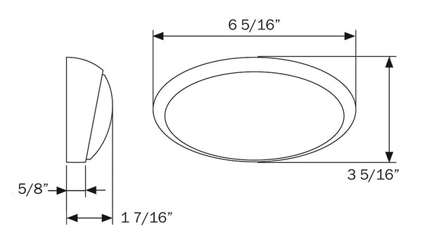 Optronics LED Porch Light (MPN: RVPLL11CFS)