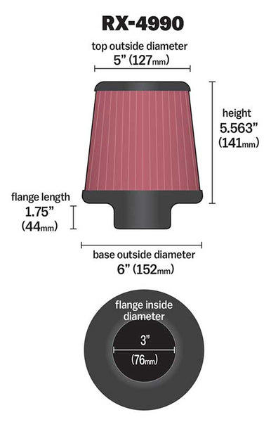 K&N XStream Air Filter (MPN: RX-4990)