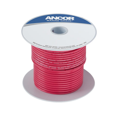 Ancor Marine Grade Primary Wire 10 Gauge Red 500 Feet Spool (MPN: 108850)