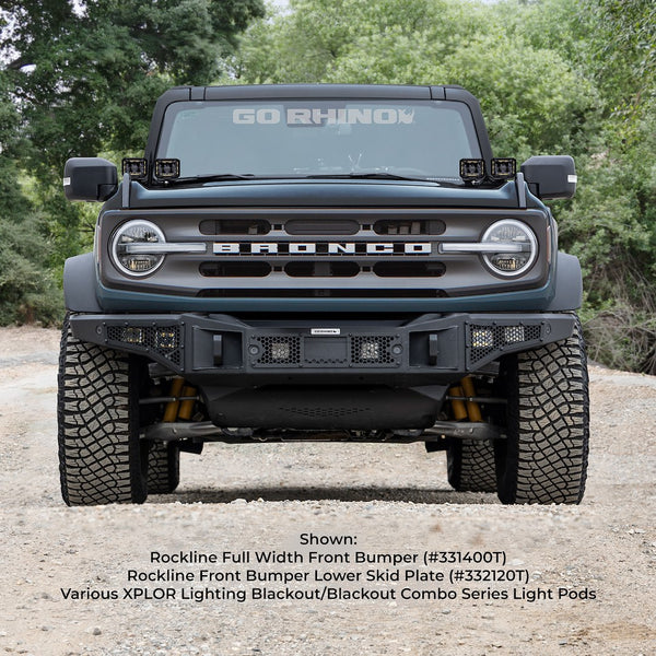 Go Rhino Front Bumper Lower Skid Plate (MPN: 332120T)