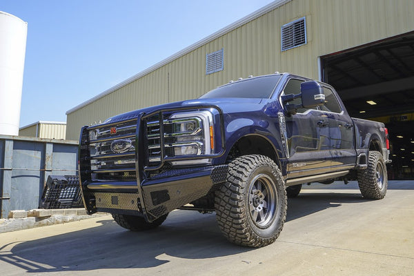 Fab Fours Black Steel Ranch Bumper (MPN: FS23-S5960-1)