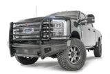 Fab Fours Black Steel Ranch Bumper (MPN: FS23-S5960-1)