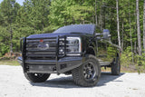 Fab Fours Black Steel Ranch Bumper (MPN: FS23-S5960-1)