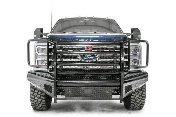 Fab Fours Black Steel Ranch Bumper (MPN: FS23-S5960-1)