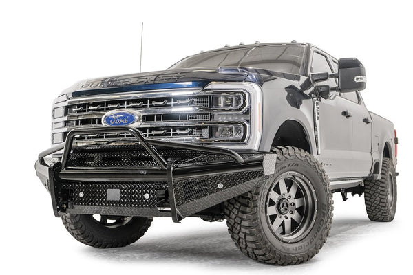 Fab Fours Black Steel Ranch Bumper (MPN: FS23-S5962-1)