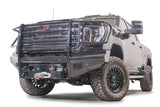 Fab Fours Black Steel Ranch Bumper (MPN: GM24-S6260-1)