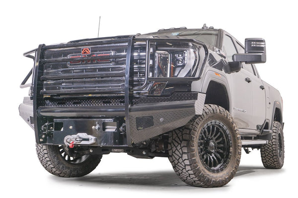 Fab Fours Black Steel Ranch Bumper (MPN: GM24-S6260-1)