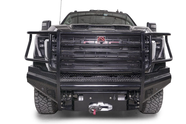 Fab Fours Black Steel Ranch Bumper (MPN: GM24-S6260-1)