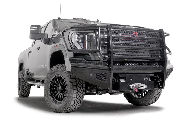 Fab Fours Black Steel Ranch Bumper (MPN: GM24-S6260-1)