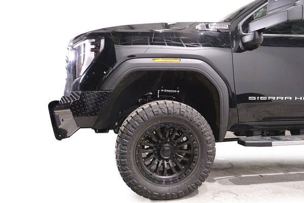 Fab Fours Black Steel Ranch Bumper (MPN: GM24-S6261-1)