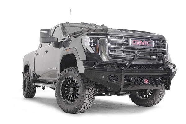 Fab Fours Black Steel Ranch Bumper (MPN: GM24-S6262-1)