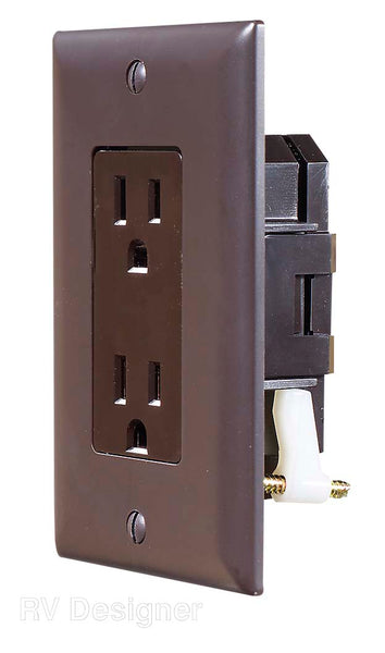 RV Designer Dual Receptacle (MPN: S815)