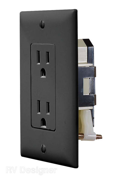 RV Designer Dual Receptacle (MPN: S817)
