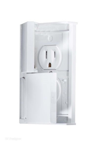 RV Designer Weatherproof Dual Receptacle (MPN: S905)