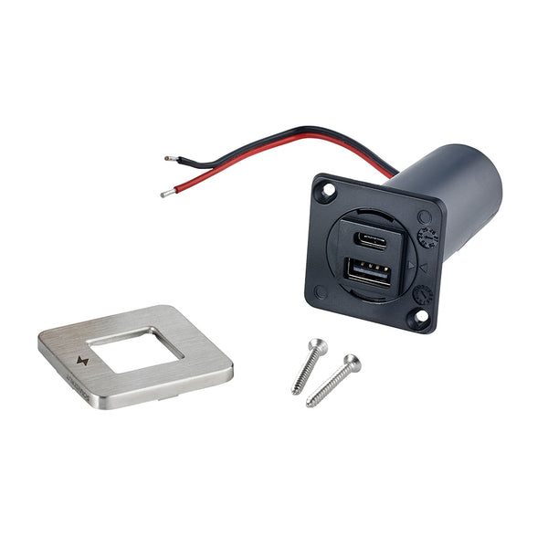 Scanstrut USB Outlet TILE Series (MPN: SC-TILE-11)