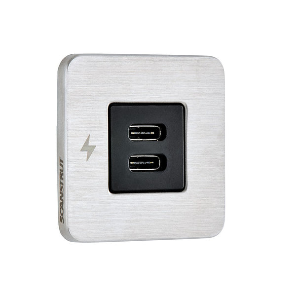 Scanstrut TILE Series USB Outlet (MPN: SC-TILE-21)