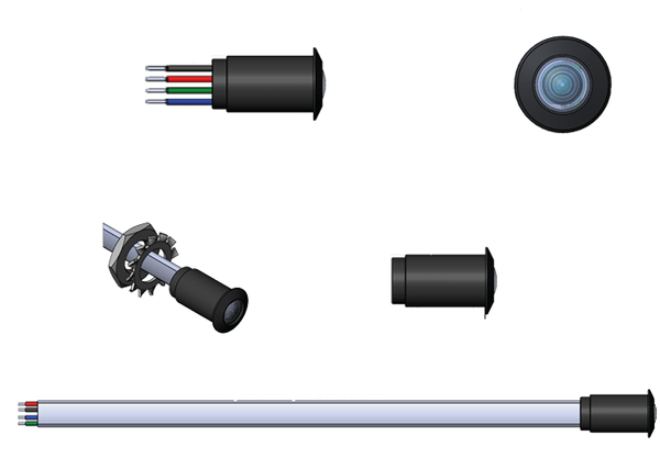 Shadow-Caster Round Accent Light (MPN: SCM-RAL-RGB-0.4-AB)