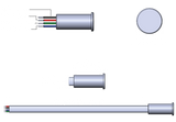 Shadow-Caster Round Accent Light (MPN: SCM-RAL-RGB-0.4-PW)