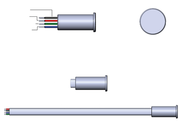 Shadow-Caster Round Accent Light (MPN: SCM-RAL-RGB-0.4-PW)