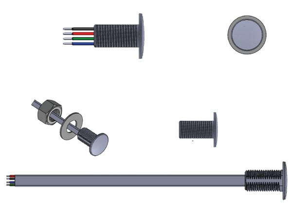 Shadow-Caster Round Accent Light (MPN: SCM-RAL-RGB-0.5)