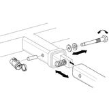 Lets Go Aero Silent Hitch Pin (MPN: SHP2040-XXL)