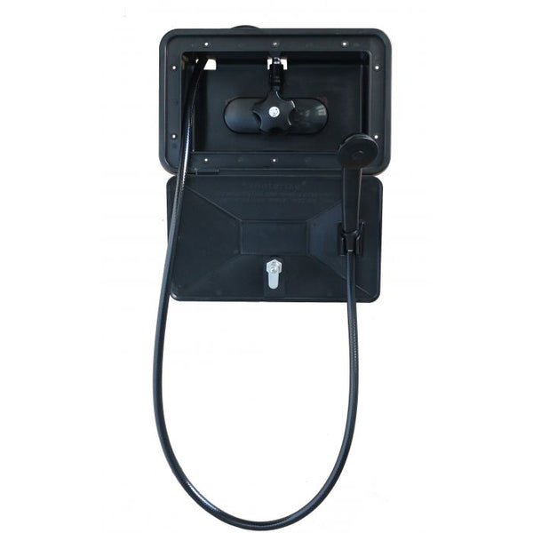 Empire RV Exterior Shower Box (MPN: SHWRBOX-1-BLK)