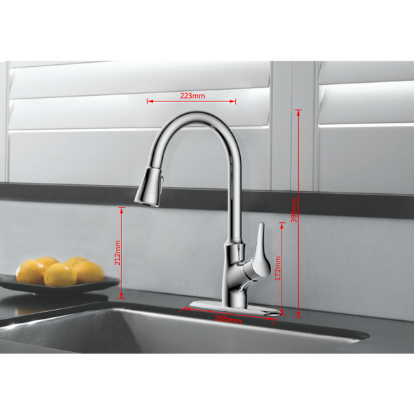 Empire Faucet Brushed Nickel Kitchen Faucet (MPN: SL2000N)