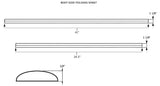 Coast To Coast Side Molding (MPN: CCISM607)
