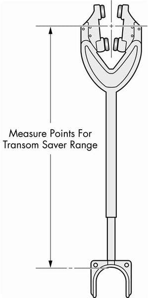 Attwood Marine Transom Saver (MPN: SP-4000-ADJ-RB)