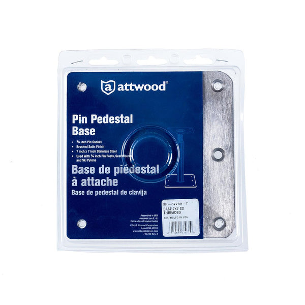 Attwood Marine Boat Seat Pedestal Base Plate (MPN: SP-67739)