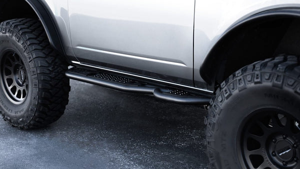 DV8 Offroad Round Tube Side Steps (MPN: SRBR-05)